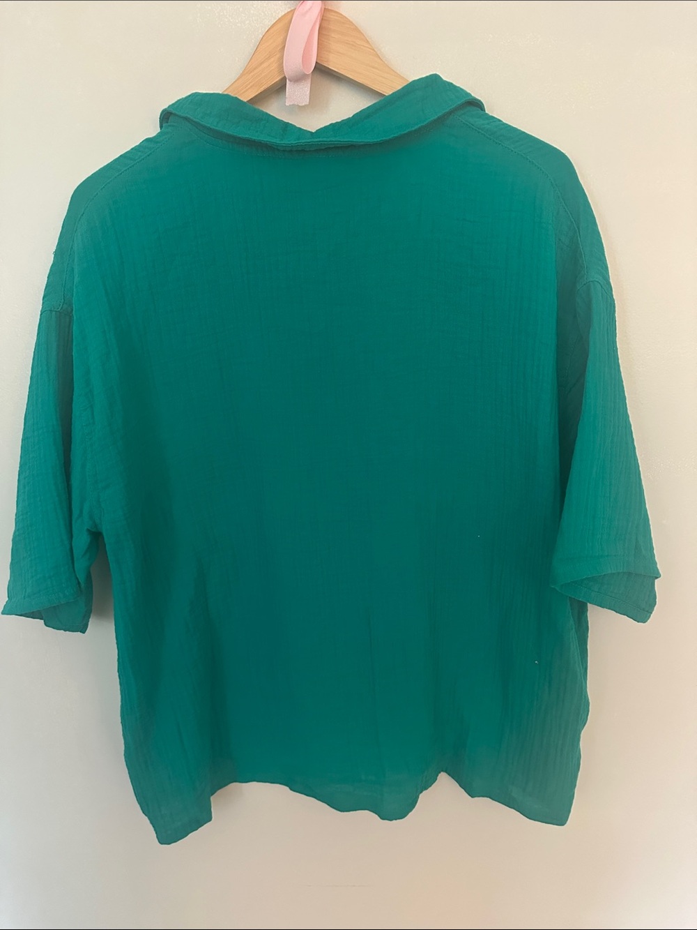 stars above Teal Green Lightweight Gauze Sleepwear Set - Picture 5 of 8